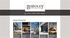 Desktop Screenshot of barnsleyconstruction.com